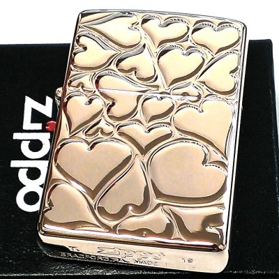 画像2: ZIPPO ライター ハート FILL LOVE ジッポ ローズピンク レディース かわいい ピンクゴールド おしゃれ 女性 プレゼント ギフト