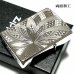 画像4: ZIPPO ライター ダイヤモンドカット スパイラル ジッポ プラチナシルバー 彫刻 両面加工 メンズ 動画あり かっこいい ジッポー ギフト プレゼント