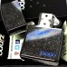 画像4: ZIPPO ネビュラ 宇宙 ジッポ ライター ロゴ かっこいい 星雲 ブラックニッケル おしゃれ ブルー メンズ Nebula 黒 ギフト プレゼント (4)