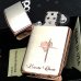 画像3: ZIPPO スリム ジッポ ライター ハート クロス ラバーズ 彫刻 ピンクゴールド シルバーサテン 可愛い 女性 メンズ レディース かわいい シンプル ギフト プレゼント