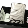 画像5: ZIPPO アーマー ジッポ ライター アイスカット シルバー White Nickel 両面加工 彫刻 かっこいい 重厚 おしゃれ メンズ ギフト プレゼント (5)