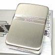 画像2: ZIPPO ライター ジッポ 1941 復刻レプリカ ミラーライン シルバー サテン＆鏡面 かっこいい おしゃれ シンプル メンズ レディース ギフト プレゼント (2)