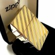 画像7: ZIPPO ライター 1935 復刻レプリカ ジッポー K24 純金メッキ かっこいい 5面ダイヤカット彫刻 ゴールド 角型 ギフト プレゼント 3バレル おしゃれ メンズ (7)