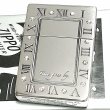 画像2: ZIPPO ライター ジッポ 1935 復刻レプリカ アトラースクロック シルバー 燻し 時計 ラインストーン 3バレル かっこいい おしゃれ 角型 メンズ レディース ギフト プレゼント (2)