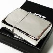 画像4: ZIPPO アーマー ジッポ ライター 鏡面プラチナシルバー シャインレイ 重厚モデル 両面コーナー彫刻 シンプル かっこいい メンズ ギフト プレゼント (4)