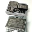 画像2: ZIPPO 1935 復刻レプリカ ジッポ ライター GUARANTEE ギャランティ SV シルバー いぶし おしゃれ 角型 彫刻 Zippoライター かっこいい ギフト プレゼント (2)