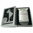 画像7: ZIPPO ライター ジッポ 1935 復刻レプリカ シルバー 燻し 3面アラベスク ダイアゴナルライン 3バレル かっこいい 唐草 彫刻 アンティーク 角型 メンズ ギフト (7)