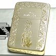 画像2: ZIPPO 1941 復刻レプリカ ジッポ ライター マリア シルバーサテン＆ゴールド かっこいい 金銀 おしゃれ 丸角 メンズ レディース ギフト プレゼント (2)