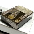 画像3: ZIPPO 1941 復刻レプリカ ジッポ ライター かっこいい マリア ブラックニッケル 黒金 おしゃれ 丸角 メンズ ギフト プレゼント (3)