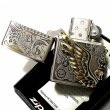 画像5: ZIPPO ライター Fortune head ジッポ スカル3面メタル ふくろう かっこいい フォーチュンヘッド ブラス古美 ドクロ おしゃれ メンズ ギフト プレゼント (5)