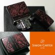 画像3: ZIPPO ライター サイモンカーター ジッポ ペイズリ― マットブラック×レッド 艶消し 黒 赤 彫刻 かっこいい メンズ ブランド ジッポ― かわいい おしゃれ ギフト プレゼント (3)