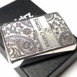 画像6: ZIPPO ブランド サイモンカーター ジッポ ライター ペイズリ― 銀燻し シルバー 彫刻 メンズ おしゃれ かっこいい ギフト プレゼント (6)