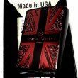 画像5: ZIPPO サイモンカーター ジッポ ライター ブランド ユニオンジャック＆ペイズリー マットブラック ワインレッド 艶消し黒 彫刻 かっこいい メンズ プレゼント (5)