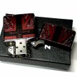 画像4: ZIPPO サイモンカーター ジッポ ライター ブランド ユニオンジャック＆ペイズリー マットブラック ワインレッド 艶消し黒 彫刻 かっこいい メンズ プレゼント (4)