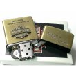 画像5: ZIPPO ライター ハーレーダビッドソン ジッポ アンティークブラス エスメタル 古美ゴールド HARLEY-DAVIDSON 日本国内限定モデル かっこいい メンズ ギフト (5)