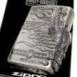 画像8: ZIPPO ハーレーダビッドソン ジッポ ライター アンティークシルバー 銀古美 3面大型メタル 鷲 HARLEY-DAVIDSON 日本国内限定モデル かっこいい メンズ ギフト (8)