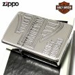 画像2: ZIPPO ライター ハーレーダビッドソン ジッポ ロゴデザイン3面彫刻 シルバー燻し かっこいい 日本限定モデルジッポー おしゃれ メンズ ギフト プレゼント (2)