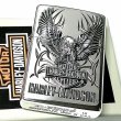 画像2: ZIPPO ライター ハーレーダビッドソン ジッポ シルバー ビッグメタル イーグル 鷲 HARLEY-DAVIDSON 日本国内限定モデル かっこいい メンズ ギフト (2)