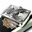 画像5: ZIPPO ライター ハーレーダビッドソン ジッポ シルバー ビッグメタル イーグル 鷲 HARLEY-DAVIDSON 日本国内限定モデル かっこいい メンズ ギフト (5)