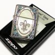 画像5: ZIPPO ジッポ アーマー 重厚 リリー 天然貝象嵌 シェルインレイ ライター 綺麗 シルバー ホワイトシェル 鏡面 おしゃれ かっこいい メンズ レディース プレゼント ギフト  (5)