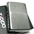 画像2: ZIPPO アーマー ジッポ ライター シルバーサテン シンプル 無地 重厚モデル かっこいい メンズ レディース 女性 プレゼント ギフト (2)