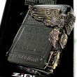 画像10: ジッポライター ハーレーダビッドソン ZIPPO ブラック チタン加工 かっこいい 3面大型メタル イーグル HARLEY-DAVIDSON 日本国内限定モデル ジッポー ギフト (10)