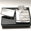 画像5: ZIPPO スカイラインGT-R 生誕50周年記念 ジッポ 車 ライター R33 限定 日産公認モデル GTR-BCNR33 シリアル入り シルバーイブシ 両面加工 かっこいい メンズ ギフト プレゼント (5)