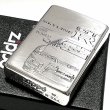 画像7: ZIPPO スカイラインGT-R 生誕50周年記念 ジッポ 車 ライター R33 限定 日産公認モデル GTR-BCNR33 シリアル入り シルバーイブシ 両面加工 かっこいい メンズ ギフト プレゼント (7)