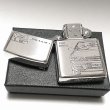 画像5: ZIPPO ライター スカイラインGT-R 生誕50周年記念 ジッポ R32 限定 日産公認モデル GTR-BNR32 シリアル入り シルバーイブシ 両面加工 車 かっこいい メンズ ギフト プレゼント (5)