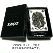 画像6: ZIPPO ライター メタルジャケット ジッポ 超重厚 クロス シルバー＆ゴールド 5面デザイン 艶消し 彫刻 メンズ 銀 十字架 アクセサリー かっこいい ギフト (6)