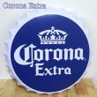 画像1: ブリキ看板 コロナ ボトルキャップメタルサイン CORONA EXTRA アンティーク ロゴ ガレージ 壁飾り 正規ライセンス品 アメリカン 雑貨 インテリア おしゃれ 可愛い サーファー カフェ 店舗 (1)