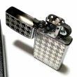 画像4: ZIPPO スリム ジッポ ライター 千鳥 細密エッチング 彫刻 ニッケル鍍金 シルバー Metal Plate 可愛い 女性 おしゃれ メンズ レディース (4)