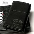 画像3: ZIPPO ライター 革巻き ジッポ おしゃれ カオス ブラック スリードットスタッズ 真鍮 Leather Works 黒 牛本皮 ハンドメイド 彫刻 かっこいい メンズ ブランド ギフト (3)