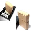 画像6: ZIPPO ライター 革巻き ジッポ おしゃれ カオス サンマークスタッズ 真鍮 Leather Works 牛本革 ハンドメイド 彫刻 ブランド かっこいい メンズ ギフト (6)