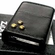 画像5: ZIPPO ライター 革巻き ジッポ おしゃれ カオス ブラック スリードットスタッズ 真鍮 Leather Works 黒 牛本皮 ハンドメイド 彫刻 かっこいい メンズ ブランド ギフト (5)