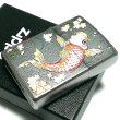 画像6: ZIPPO 和柄 ライター 鯉 フルカラー ジッポ 綺麗 立体的 おしゃれ シルバー メンズ 美しい レディース ギフト プレゼント (6)