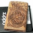 画像2: ZIPPO 革巻き ライター おしゃれ ジッポ かっこいい カオス シェリダンクラフト＆バスケット 手彫り Leather Works 牛革 ハンドメイド 彫刻 メンズ ブランド ギフト (2)