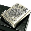 画像4: ZIPPO ライター 侍 和柄 ジッポ 両面デザイン アンティーク シルバー燻し 武士道 ジッポー かっこいい メンズ ギフト おしゃれ プレゼント (4)