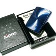 画像6: ZIPPO アーマー ブルーチタンウェーブ ジッポ ライター チタン加工 彫刻 両面加工 青 かっこいい 重厚 おしゃれ 高級 メンズ ギフト プレゼント (6)