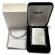 画像7: ZIPPO アーマー 純銀 スターリングシルバー ジッポ ライター 重厚モデル ブラッシュ仕上げ かっこいい サテン メンズ レディース 銀無垢 シンプル 高級 ギフト (7)