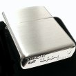 画像4: ZIPPO アーマー 純銀 スターリングシルバー ジッポ ライター 重厚モデル ブラッシュ仕上げ かっこいい サテン メンズ レディース 銀無垢 シンプル 高級 ギフト (4)