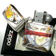 画像4: ZIPPO アーマー 天野喜孝 ジッポ ライター 両面デザイン アンティーク 銀いぶし 彫刻柄 かっこいい 重厚 おしゃれ ゲーム メンズ ギフト プレゼント (4)