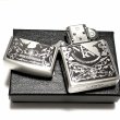 画像5: ZIPPO エヴァンゲリオン ネルフマーク ジッポ ライター 限定 シリアル入り 銀古美仕上げ アンティーク かっこいい メンズ レディース アニメ ギフト プレゼント (5)