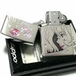 画像6: ZIPPO ルパン三世 ジッポ ライター 不二子 アフターシャワー シルバー サテン 可愛い ジッポー アニメ キャラクター セクシー 両面加工 女性 かわいい キスマーク メンズ レディース ギフト プレゼント (6)