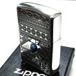 画像6: ZIPPO サンダーバード 御守り ジッポ ライター 青 エッチング彫刻 ブルーターコイズ シルバーイブシ 珍しい お守り メンズ ギフト プレゼント (6)