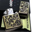 画像5: ZIPPO セクシーメタル 裏面蝶 ジッポ ライター 限定シリアルNo.入り 両面加工 ガンメタ 薔薇 Sexy Metal バタフライ ゴールド メタル貼り 金 おしゃれ メンズ レディース ギフト プレゼント (5)