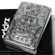 画像6: ZIPPO 限定 ジッポ ライター クラウン エッチング彫刻 シリアルナンバー入り アンティークシルバー 燻し加工 おしゃれ スワロフスキー 王冠 銀 ラインストーン かっこいい メンズ プレゼント ギフト (6)