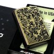 画像7: ZIPPO セクシーメタル 裏面蝶 ジッポ ライター 限定シリアルNo.入り 両面加工 ガンメタ 薔薇 Sexy Metal バタフライ ゴールド メタル貼り 金 おしゃれ メンズ レディース ギフト プレゼント (7)