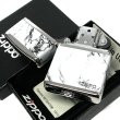 画像6: ジッポ ライター ZIPPO ロゴ シルバー ホワイト 4面加工 大理石 Marble Logo かっこいい おしゃれ メンズ ギフト プレゼント (6)