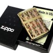 画像6: ZIPPO ライター マーブル アラベスク ジッポ ゴールド 金タンク 両面加工 彫刻 かっこいい おしゃれ メンズ ギフト プレゼント (6)